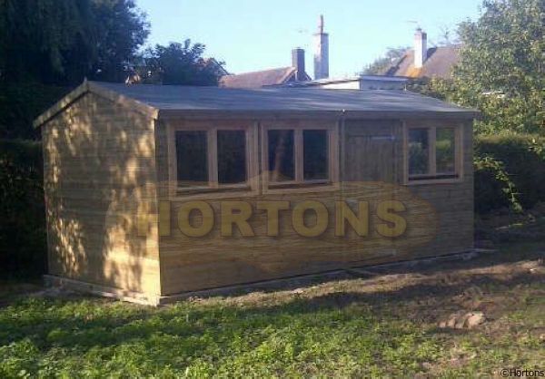 6ft x 6ft Easibuild heavy duty garden workshop